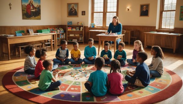 Activités ludiques et catéchèse pour les enfants