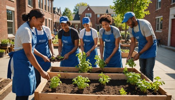 Quels projets solidaires menés par la communauté ?